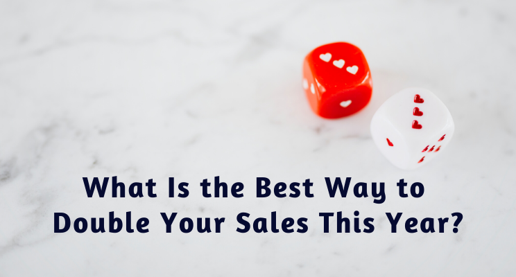 What Is the Best Way to Double Your Sales This Year?